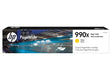 HP 990X M0J97AN OEM HY PageWide Ink Cartridge, 20K Pages, Yellow