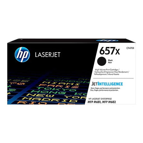 HP 657X CF470X OEM HY LaserJet Toner Cartridge, 28K Pages, Black