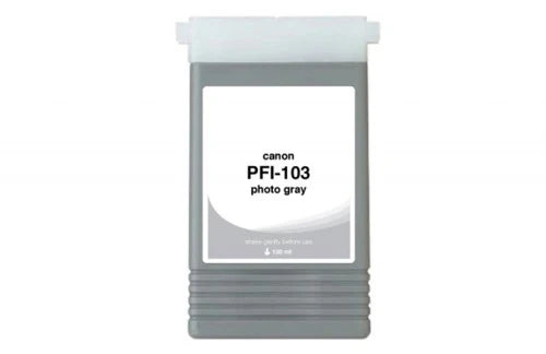 Compatible for PFI-103PGY 2214B001AA Ink Cartridge, 130 mL, Photo Gray