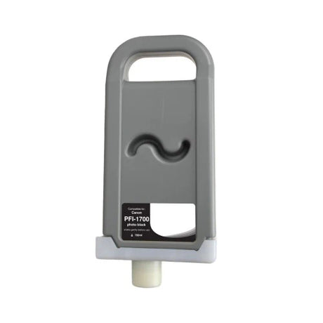 Compatible for PFI-1700BK 0775C001AA Ink Cartridge, 700 mL, Photo Black