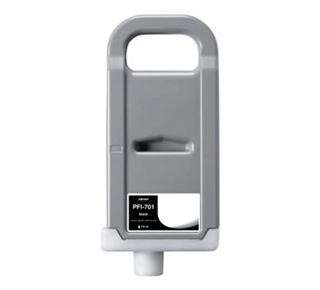 Compatible for PFI-701BK 0900B001AA Ink Cartridge, 700 mL, Black