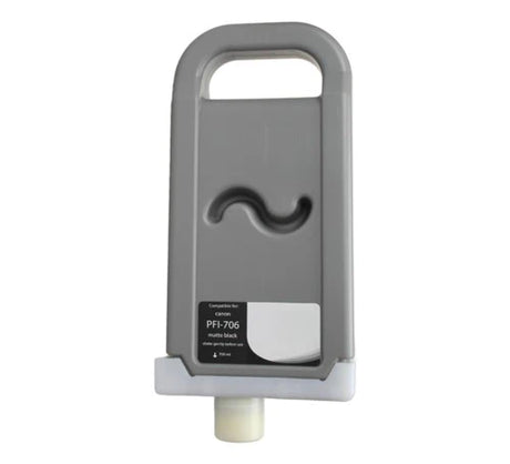 Compatible for PFI-706MBK 6680B001AA Ink Cartridge, 700 mL, Matte Black