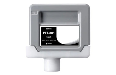 Compatible for 1486B001AA PFI-301BK Ink Cartridge, 330 mL, Black