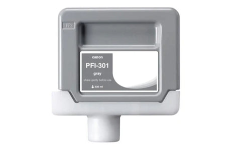 Compatible for 1495B001AA PFI-301GY Ink Cartridge, 330 mL, Gray