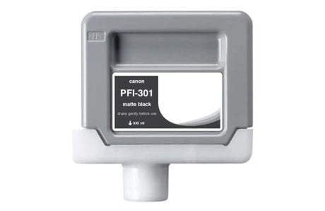Compatible for 1485B001AA PFI-301MBK Ink Cartridge, 330 mL, Matte Black