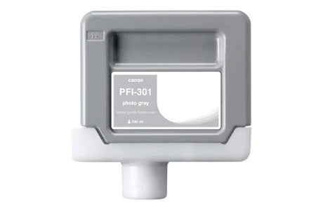 Compatible for 1496B001AA PFI-301PGY Ink Cartridge, 330 mL, Photo Gray