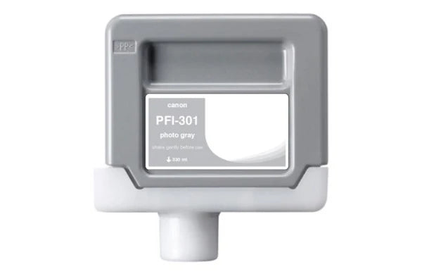 Compatible for 1496B001AA PFI-301PGY Ink Cartridge, 330 mL, Photo Gray
