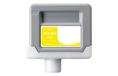 Compatible for 2961B001AA PFI-303Y Ink Cartridge, 330 mL, Yellow