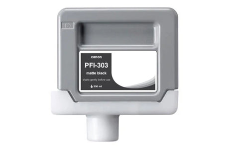 Compatible for 2957B001AA PFI-303MBK Ink Cartridge, 330 mL, Matte Black