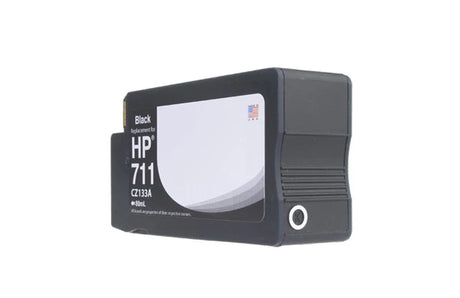 Compatible for HP 711 CZ133A InkJet Cartridge, 80 mL, Black