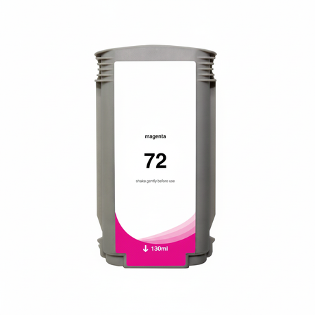 Compatible for HP 72 C9372A Ink Cartridge, 130 mL, Magenta