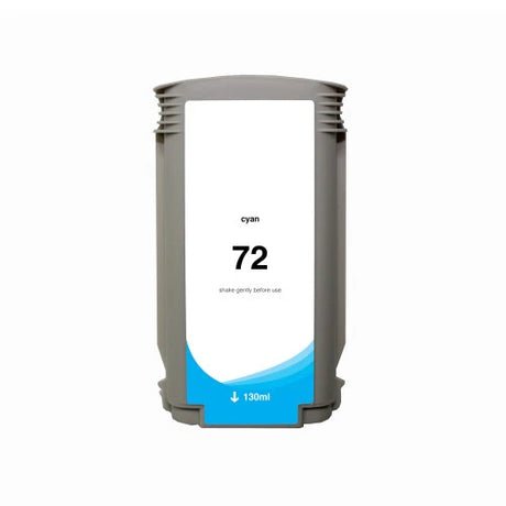 Compatible for HP 72 C9371A Ink Cartridge, 130 mL, Cyan