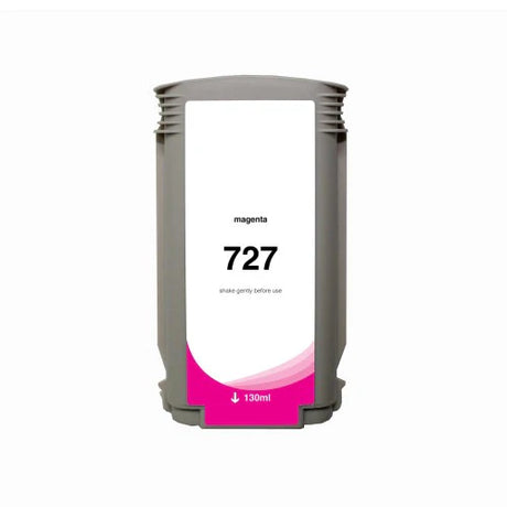 Compatible for HP 727 B3P20A Ink Cartridge, 130 mL, Magenta