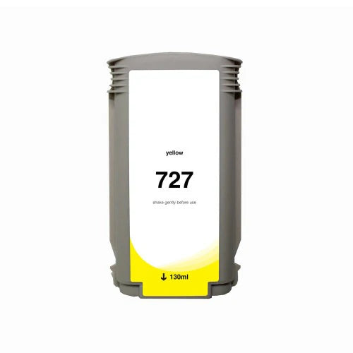 Compatible for HP 727 B3P21A Ink Cartridge, 130 mL, Yellow