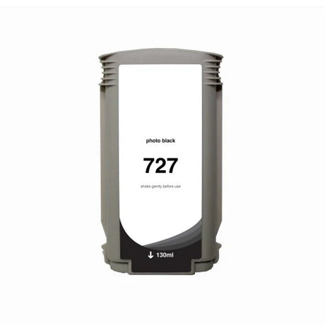 Compatible for HP 727 B3P23A Ink Cartridge, 130 mL, Photo Black