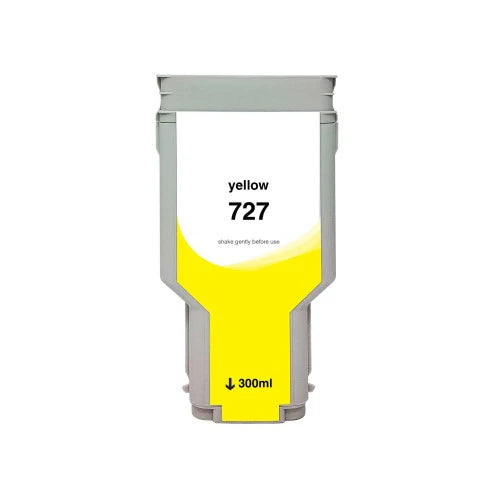 Compatible for HP 727XL F9J78A Ink Cartridge, 300 mL, Yellow