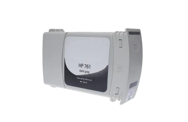 Compatible for HP 761 CM996A InkJet Cartridge, 400 mL, Dark Gray