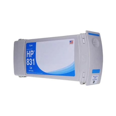 Compatible for HP 831 CZ683A Ink Cartridge, 775 mL, Cyan