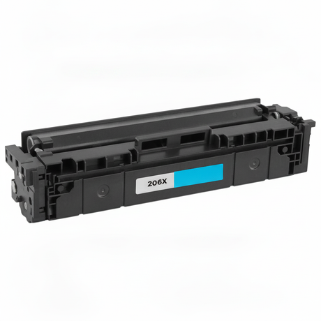 Compatible for HP 206X W2111X HY Toner Cartridge, 2.45K Pages, Cyan