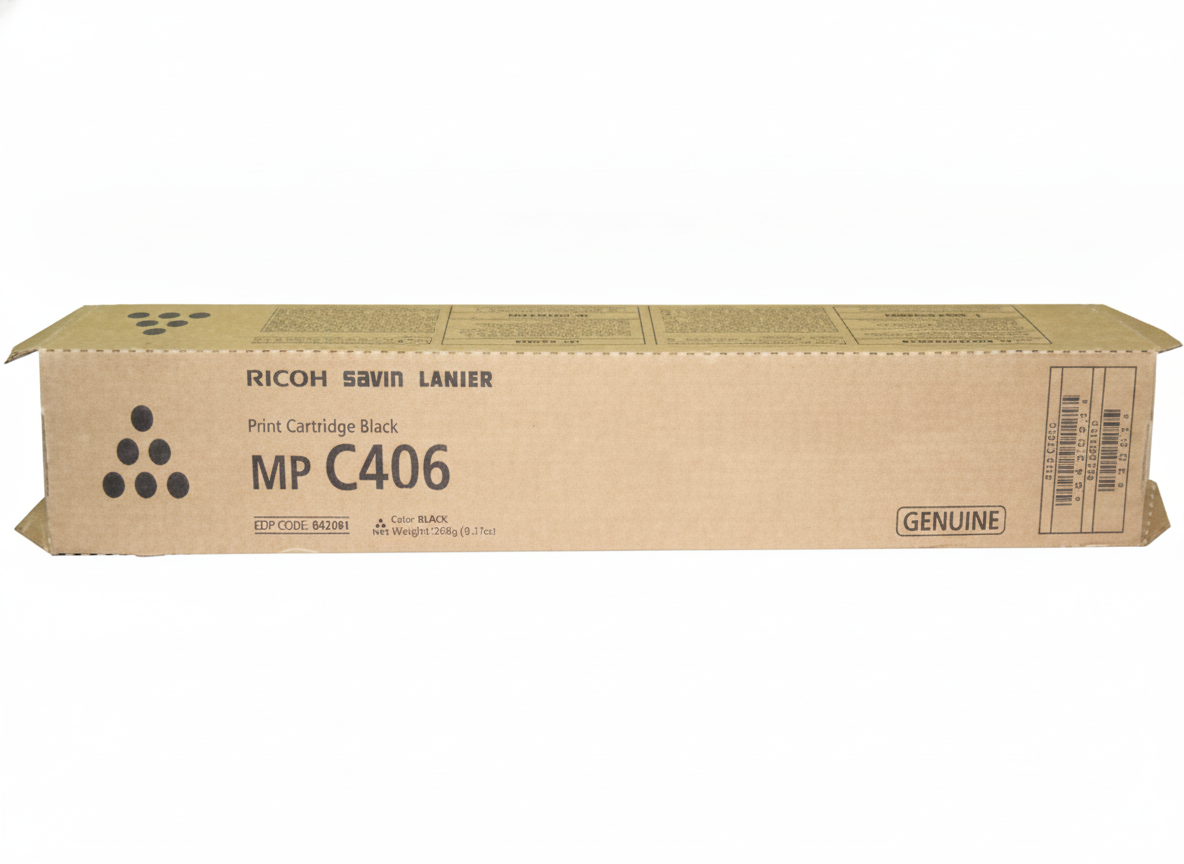 Savin 842091 MPC406 OEM Toner Cartridge, 17K pages, Black