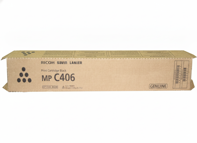 Savin 842091 MPC406 OEM Toner Cartridge, 17K pages, Black