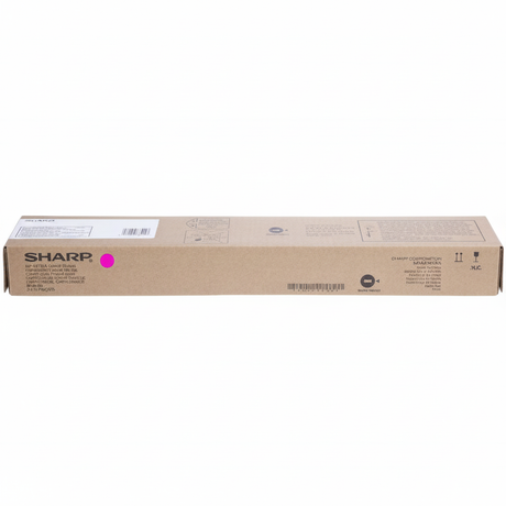 Sharp BP-NT70MA OEM Toner Cartridge, 24K Pages, Magenta