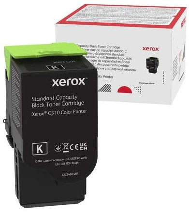 Xerox 006R04356 OEM Toner Cartridge, 3K Pages, Black