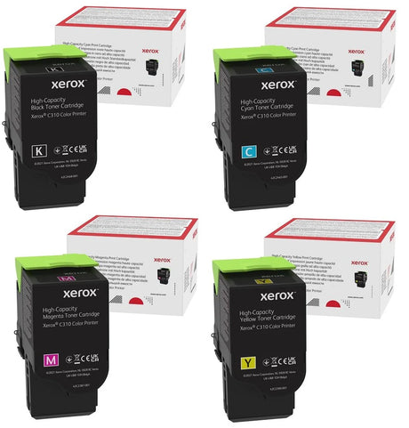 Xerox 006R04364 OEM HY Toner Set, B/M/C/Y