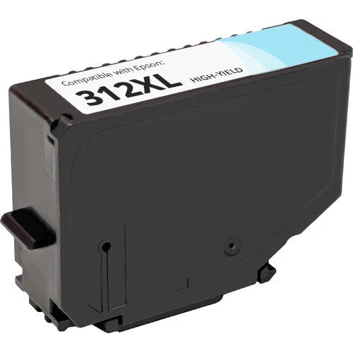 Compatible for 312XL T312XL520 HY InkJet Cartridge, 500 Pages, Light Cyan
