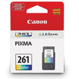 Canon 3725C006 PG-260 / CL-261 OEM Ink Set, Black/Color