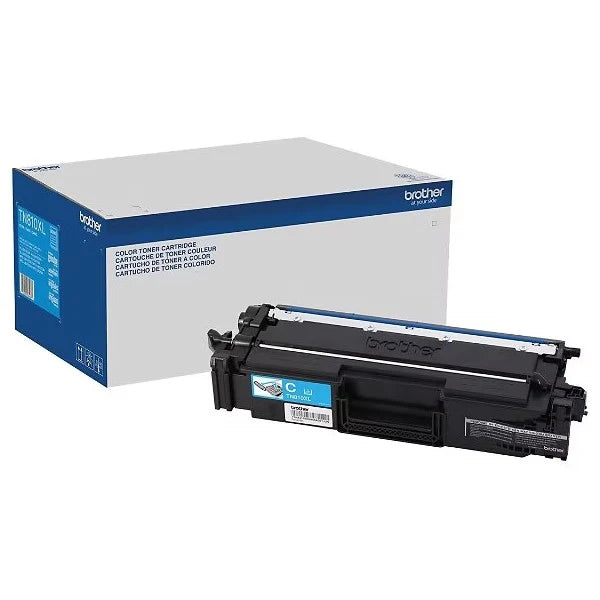 Brother TN810C OEM Toner Cartridge, 6.5K Pages, Cyan