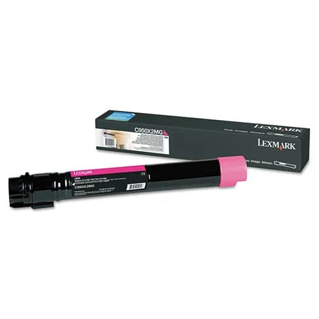 Lexmark C950X2MG OEM HY Toner Cartridge, 22K Pages, Magenta