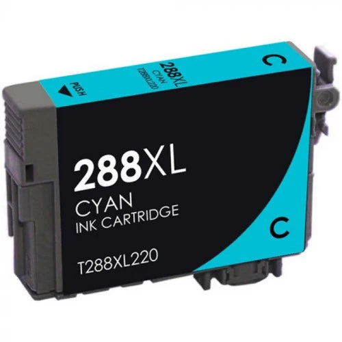 Compatible for 288XL T288XL220 HY InkJet Cartridge, 450 Pages, Cyan