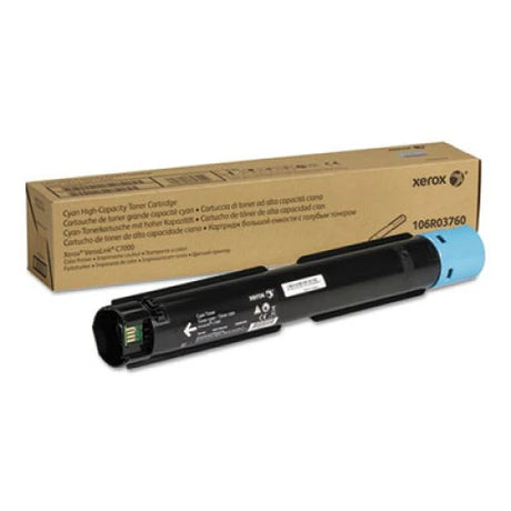 Compatible for 106R03760 Toner Cartridge, 10.1K Pages, Cyan