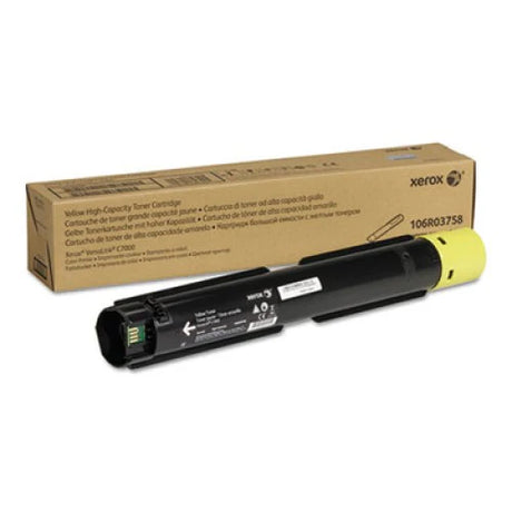Compatible for 106R03758 Tone Cartridge, 10.1K Pages, Yellow