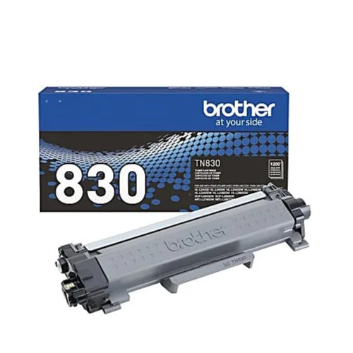 Brother TN830 OEM Toner Cartridge, 1.2K Pages, Black