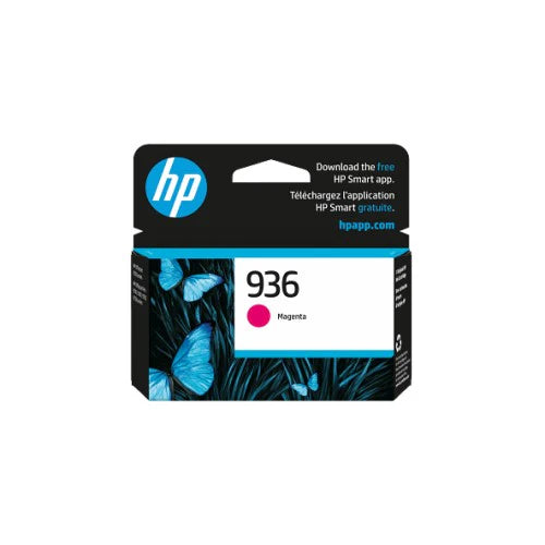 HP 936 4S6V0LN OEM Ink Cartridge, 800 Pages, Magenta