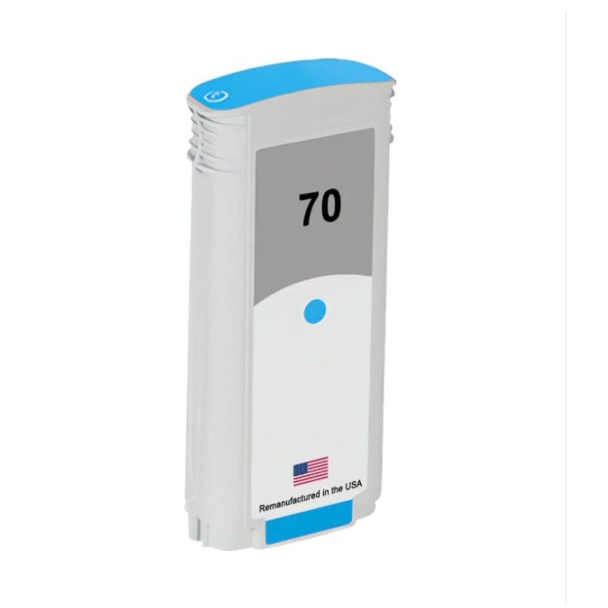 Compatible for HP 70 C9452A Inkjet Cartridge, 130ml, Cyan