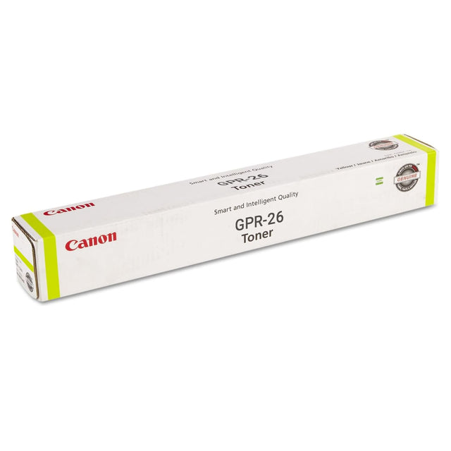 Canon 2450B003AA GPR26 OEM Toner Cartridge, 9500 pages, Yellow