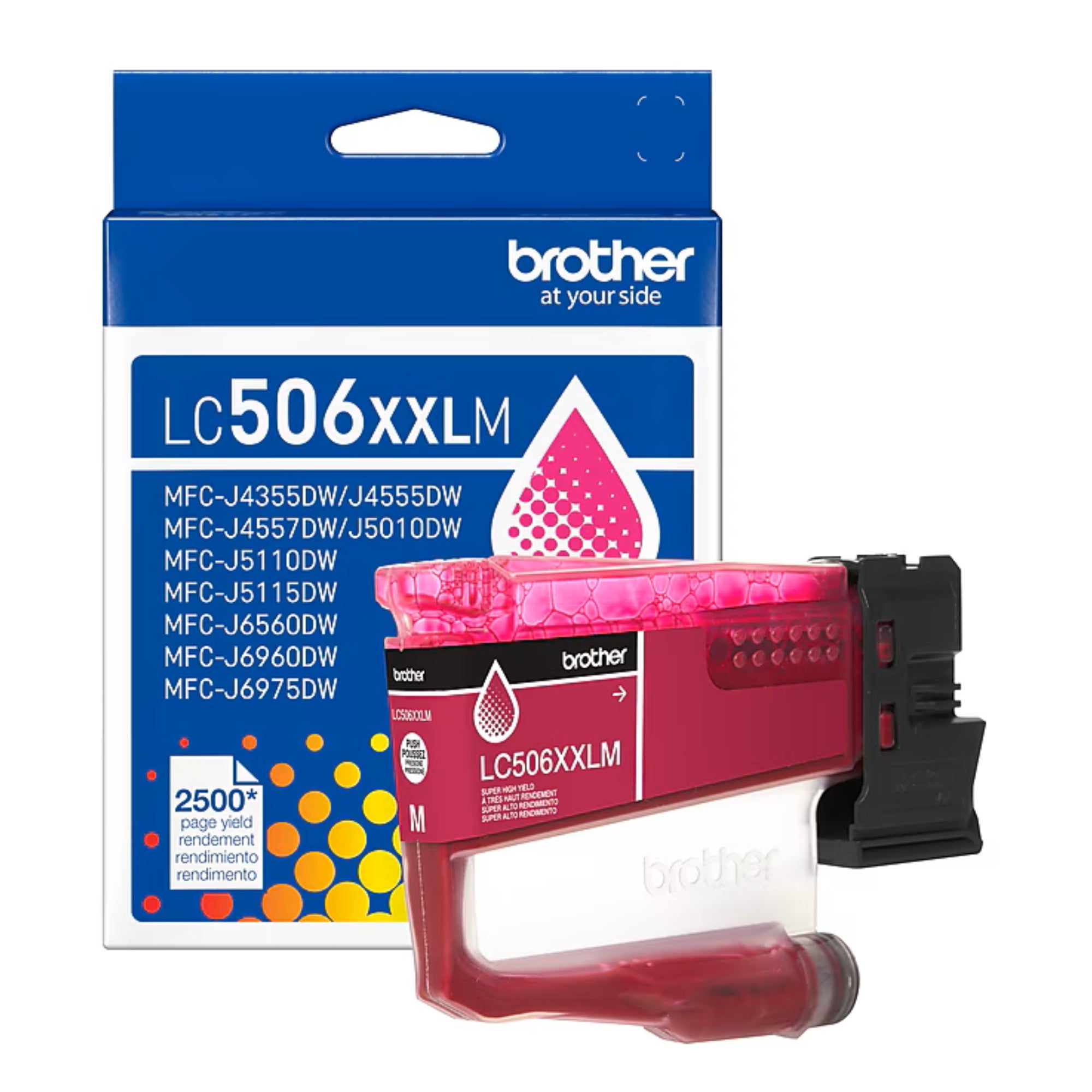 Brother LC506XLC HY OEM Ink Cartridge, 1.5K Pages, Cyan – Tonerprice