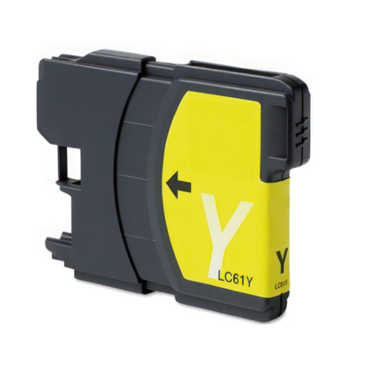 Compatible for LC61Y Ink Cartridge, 500 pages, Yellow