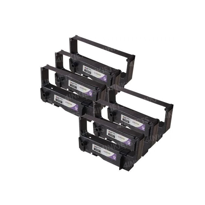 Compatible for RC-200P POS Ribbon, 6 Pack, Purple
