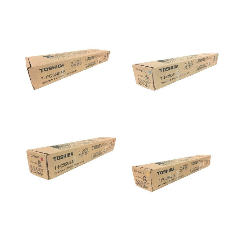 Toshiba T-FC556U OEM Toner Set, B/C/M/Y