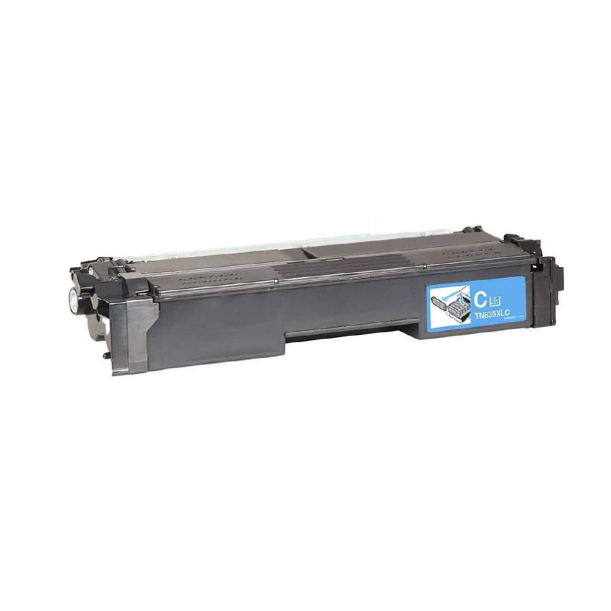 Compatible for TN635XLC HY Toner Cartridge, 4.5K Pages, Cyan