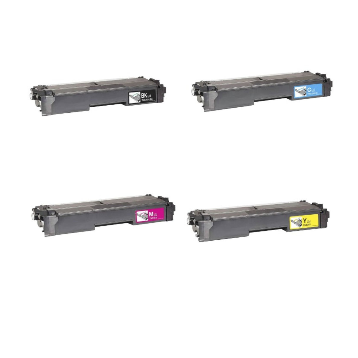 Compatible for TN635XL HY Toner Set, B/C/M/Y