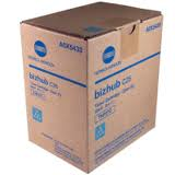 Konica Minolta A0X5433 TNP27 OEM Toner Cartridge, 6K pages, Cyan