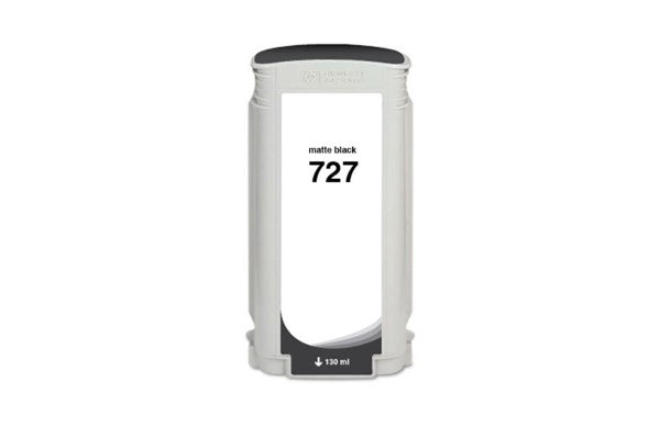 Compatible for HP 727 B3P22A Ink Cartridge, 130 mL, Matte Black