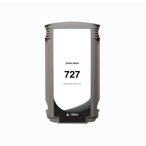 Compatible for HP 727 B3P23A Ink Cartridge, 130 mL, Photo Black