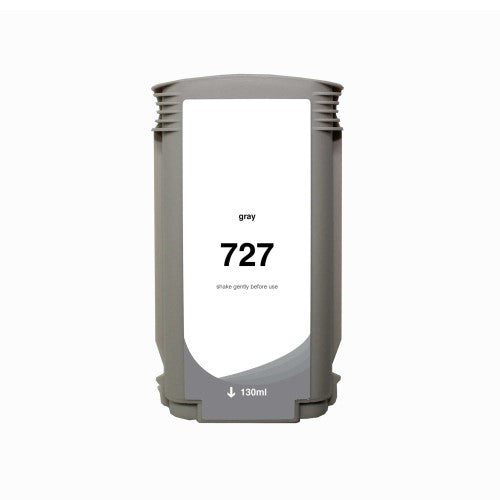Compatible for HP 727 B3P24A Ink Cartridge, 130 mL, Gray