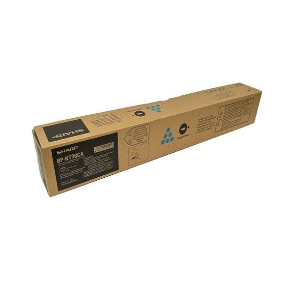 Sharp BP-NT90CA OEM Toner Cartridge, 60K Pages, Cyan